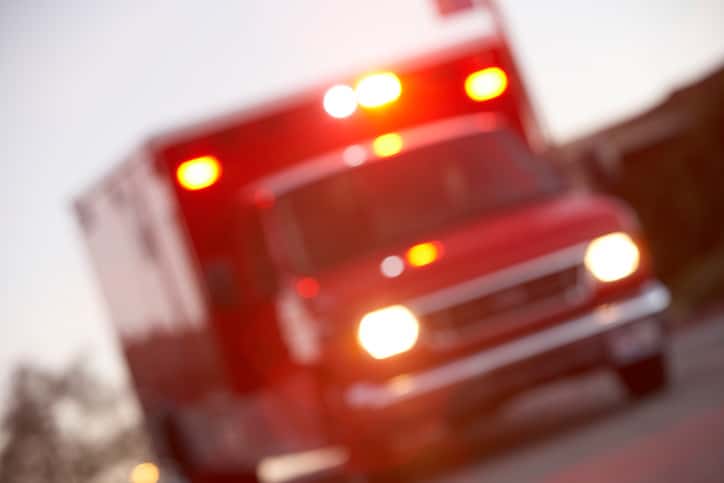 Blurry Ambulance
