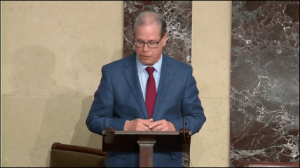Senator Mike Braun talking about the Dignity for Aborted Children Act
