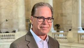 Mike Braun inside the US capitol