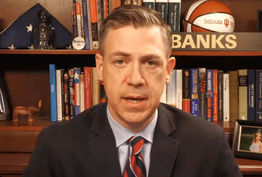 Jim Banks speaks on FB live