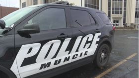 A photo of a Muncie police squad car