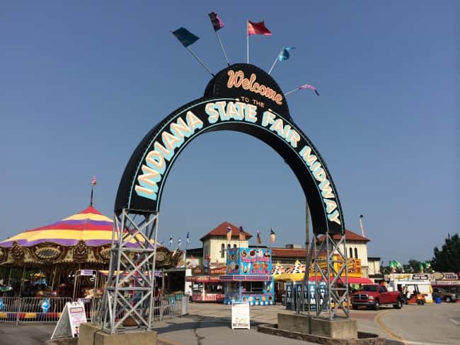 State Fair midway entrance