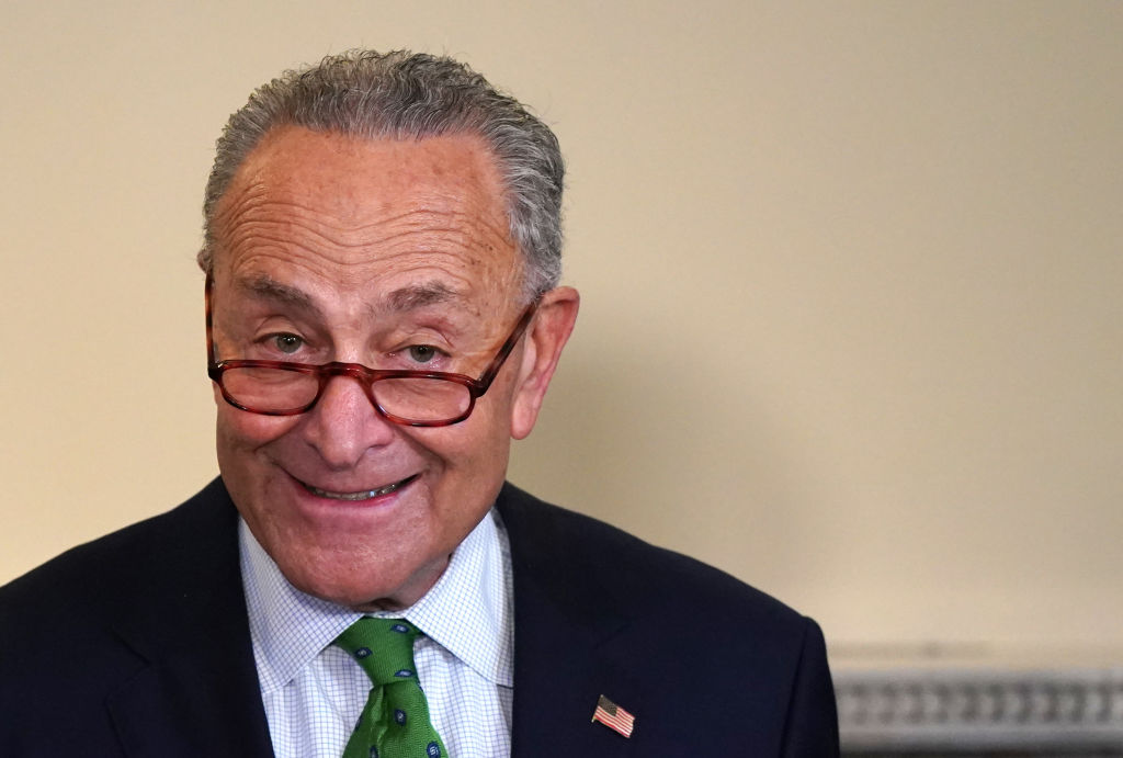 Schumer says when you make the issue partisan, you hurt the cause of Israel