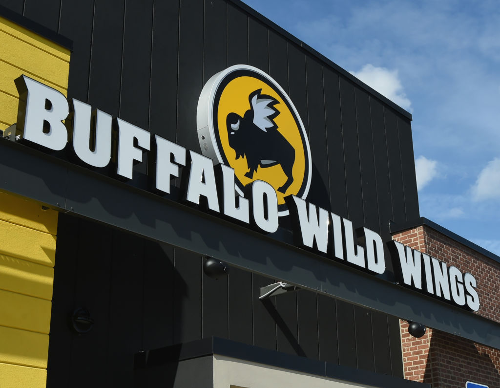 Buffalo Wild Wings exterior on February 1, 2018 in Jacksonville, Florida.