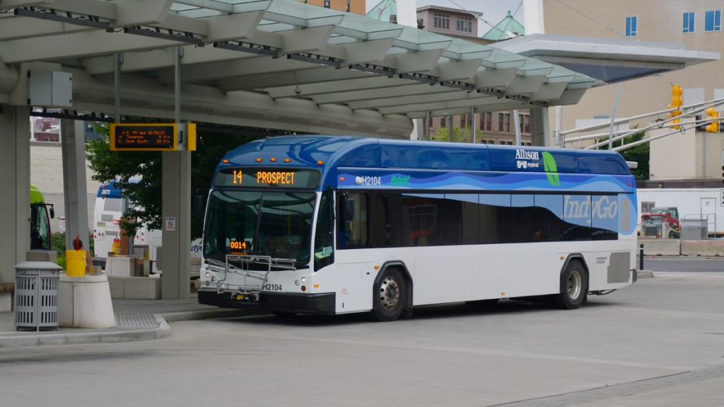 An IndyGo bus.