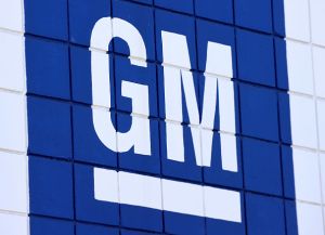 A logo for General Motors