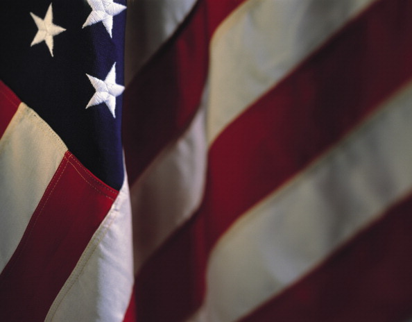 An image of an American flag.