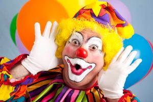 Funny Face photo of a clown
