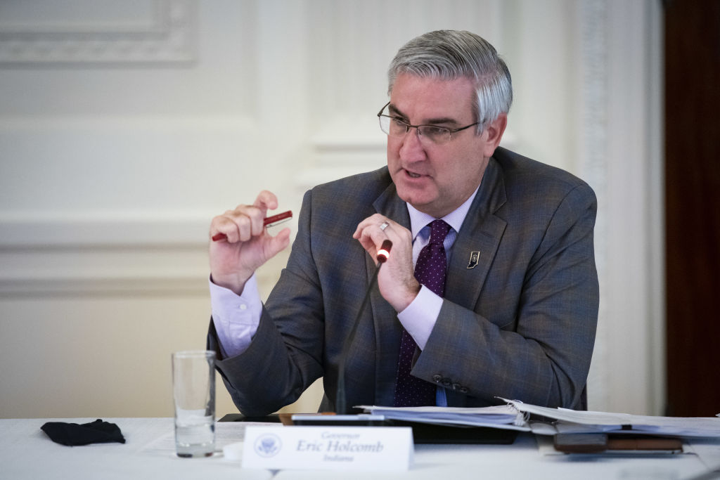 Holcomb Signs 67 Bills Into Law On Monday, one of which protects "intellectual diversity".