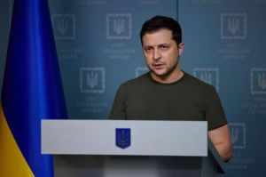 Ukrainian President Volodymyr Zelensky