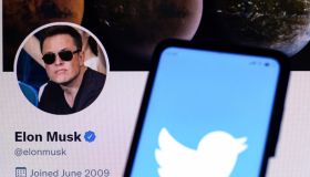 In this photo illustration, the Twitter logo is displayed on a smartphone with Elon Musk's official Twitter profile. The billionaire Elon Musk bought 9% of Twitter, an investment of USD 3 billion. (Photo Illustration by Rafael Henrique/SOPA Images/LightRocket via Getty Images)