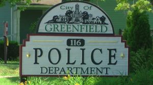Greenfield Police Dept. sign