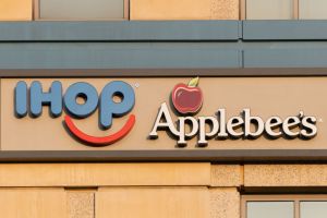 General views of the IHOP, Dine Brands Global corporate headquarters, home of IHOP and Applebee's restaurants on October 22, 2020 in Glendale, California. (Photo by AaronP/Bauer-Griffin/GC Images)