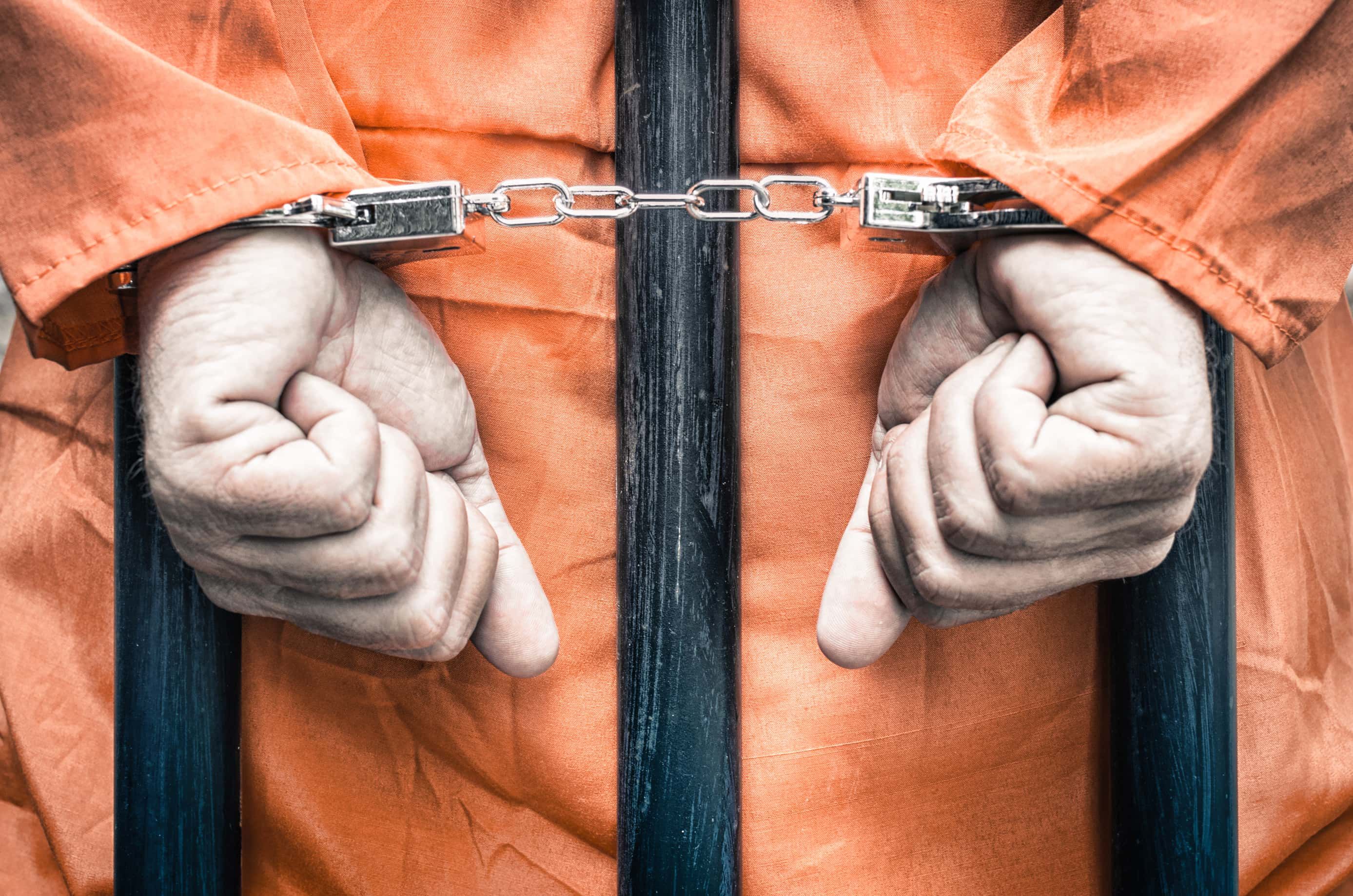 Handcuffed Prisoner