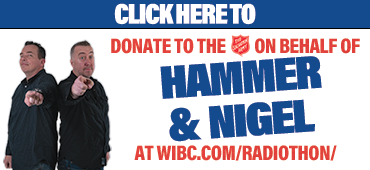 DOnate to the salvation army on behalf of Hammer And Nigel at Radiothon