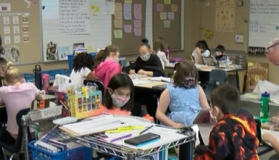 Students inside a classroom