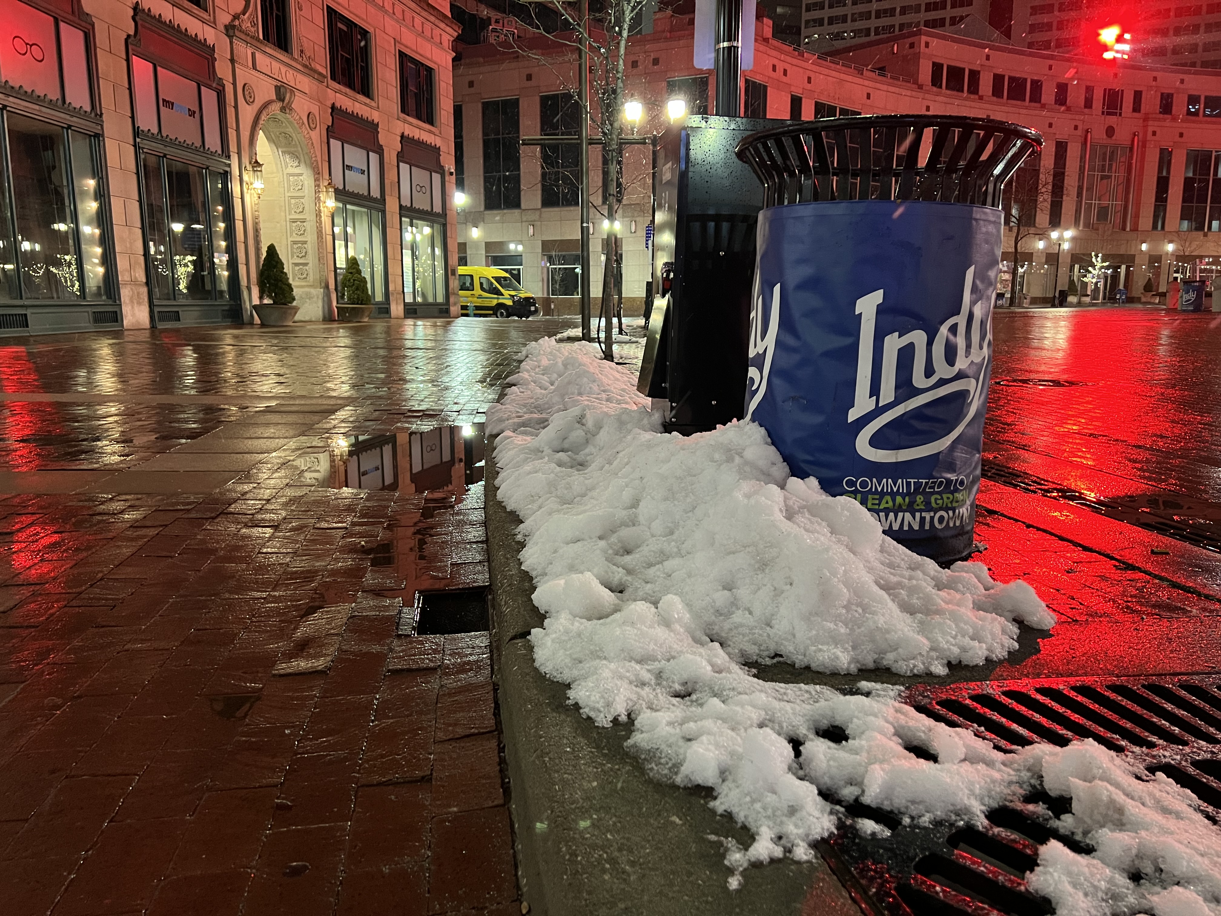 Snow on the Circle