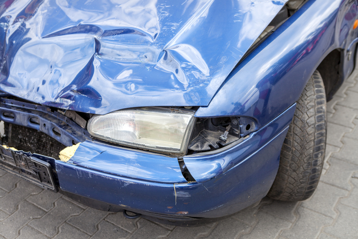 Car damage - car accident