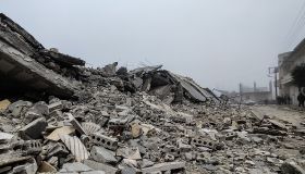Devastation from Earthquake in Turkey
