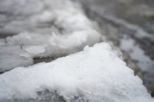 winter weather: snow, swamp, potholes