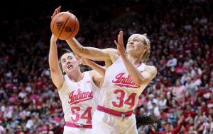 Two Indiana Women's Basketball Players