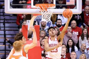 Trayce Jackson-Davis About to Score