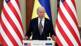 Joseph Biden and Volodymyr Zelenskyy hold joint press conference in Kyiv