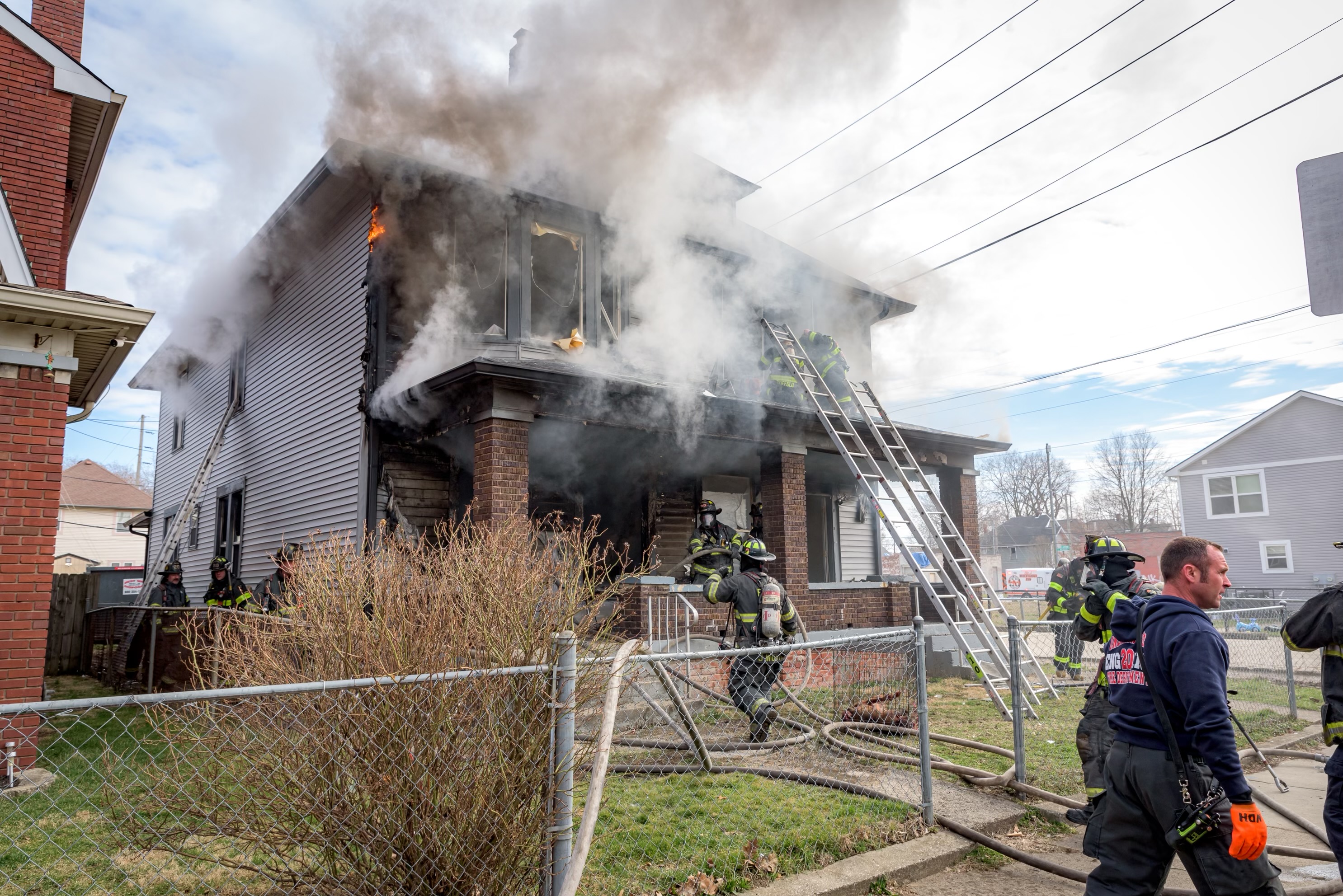 East Side House Fire
