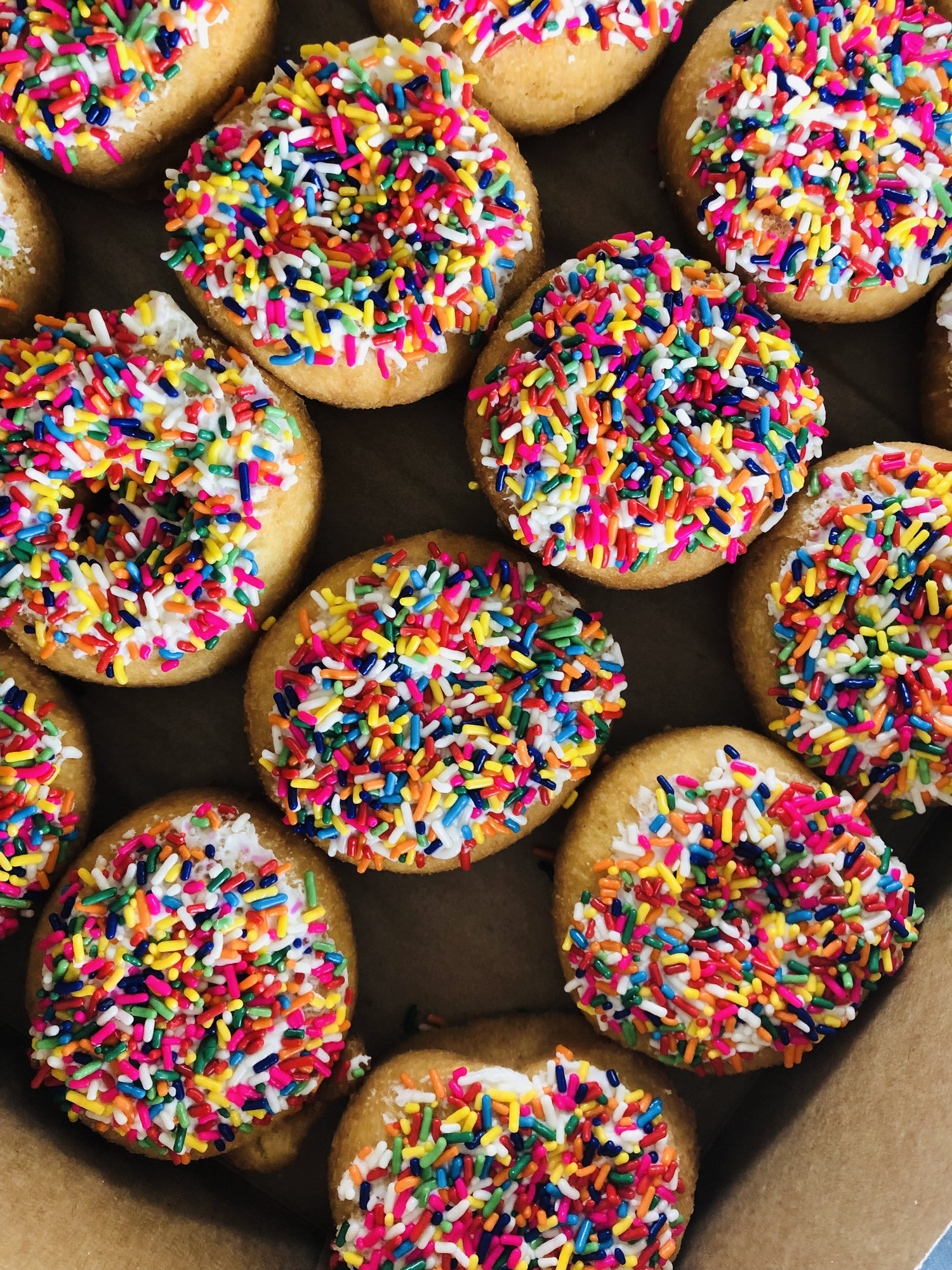 Super-sprinkled Doughnuts