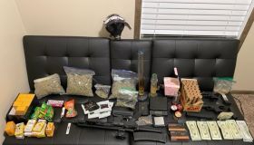 Image of Items Recovered from Mobile Home