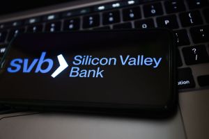 HSBC And Silicon Valley Bank Photo Illustrations