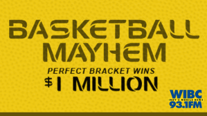WIBC Basketball Mayhem - enter to win 1 million dollars