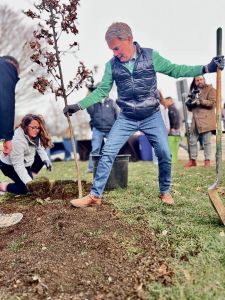 Image from Planting of 30,000th Tree in Indy
