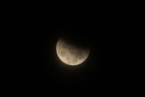 Lunar Eclipse In Indonesia