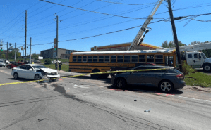 Crash Involving School Bus
