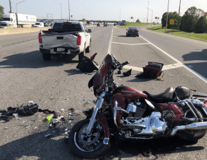 Motorcycle Crash on I-69