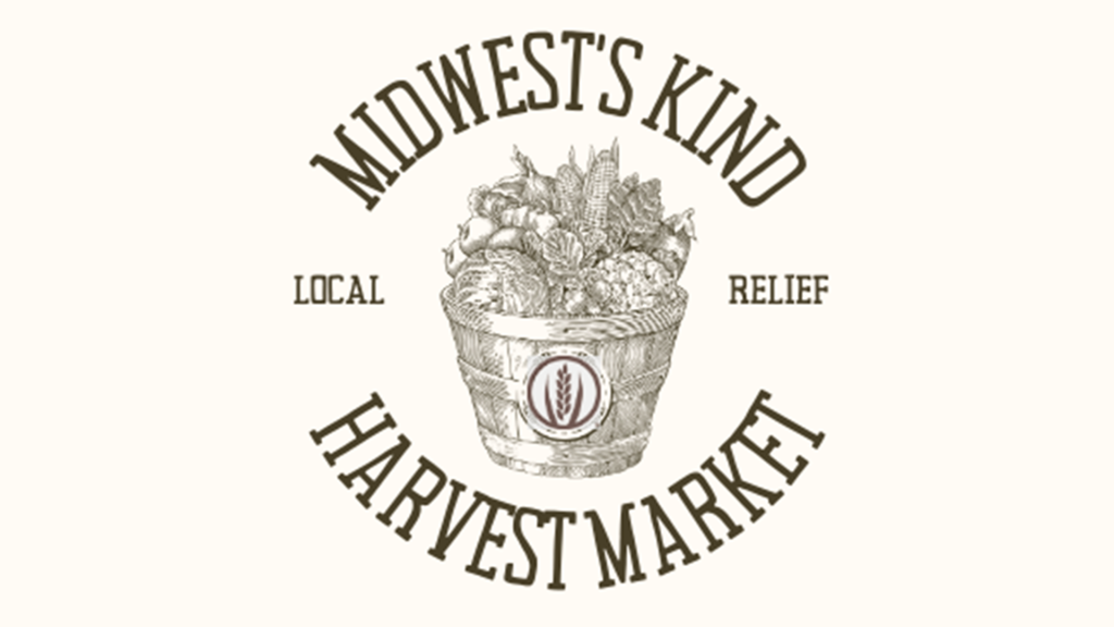 Midwest Kind Harvest Market Local relief on Monument circle!