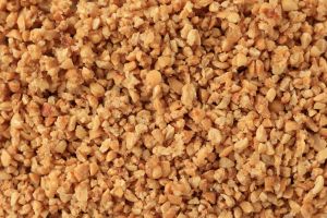 Caramelized Chopped Peanuts for Dessert Topping
