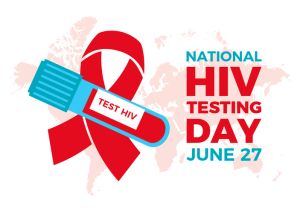National HIV Testing Day vector illustration