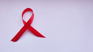 stop aids. world aids day. aids awareness ribbon.