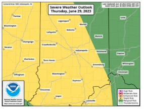 Severe Weather Possible on Thursday