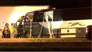 Greyhound bus crash