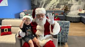 Christmas in July at the Children's Hospital