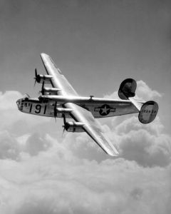A Consolidated B-24 Liberator from Maxwell Field