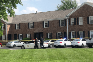 Apartment shooting in Indy