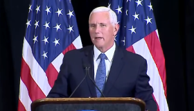 Mike Pence at a Summit in Indianapolis