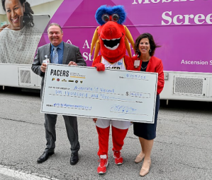 Fever Donate Money to Ascension St. Vincent