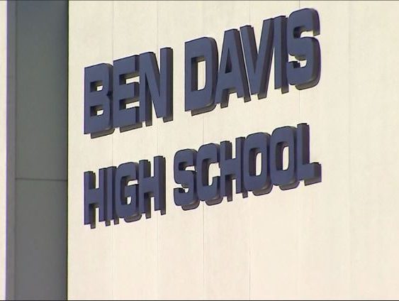 Ben Davis High School sign