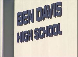 Ben Davis High School sign