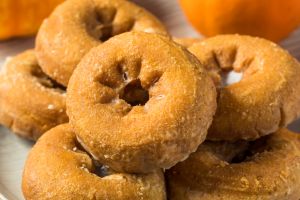 Homemade Pumpkin Spice Donuts